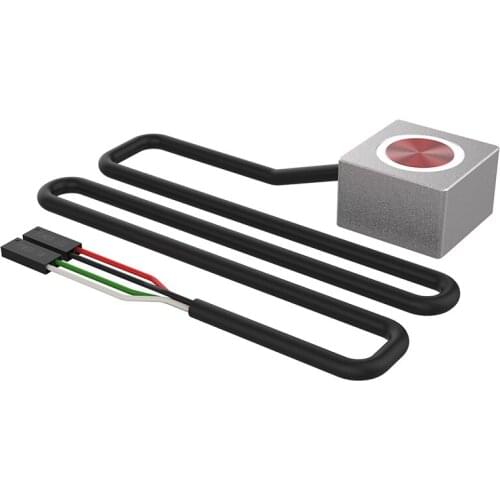 Computer external external power switch, aluminum alloy magnet, magnetic self-resetting, CD pattern button cap