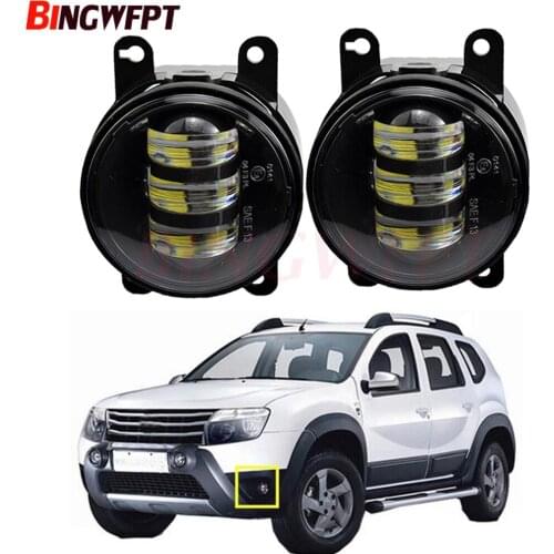 2PCS Car Styling LED Fog Lamp headlight H11 For Renault Duster Closed Off-Road Vehicle 2012-2015 For Renault Sandero 2009-2015