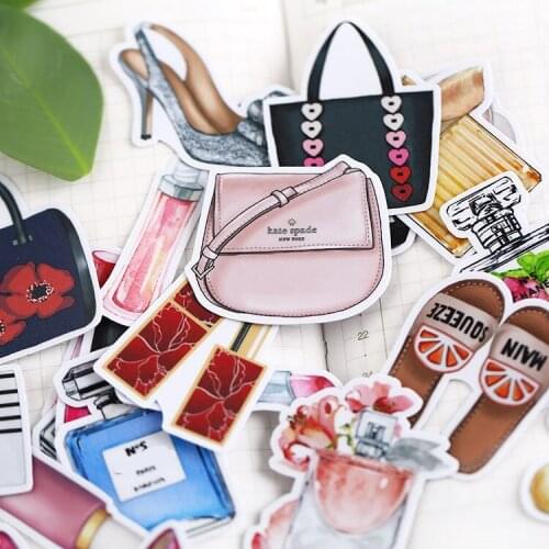31PCS Shoe bag stickers DIY scrapbooking album journal diary happy planner gift seal decorative stickers