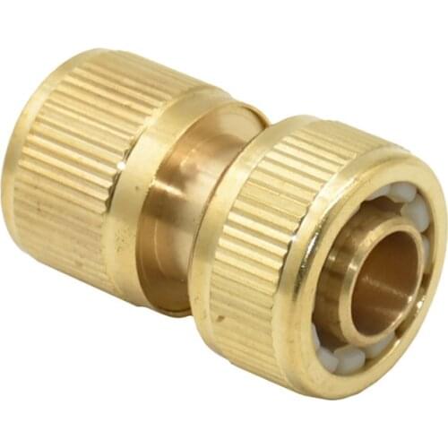 5/8 inch garden hose Quick Connector Brass water gun fitting hose Connector Pure copper Adapter 1pcs