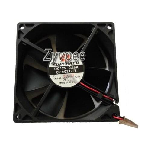 92x92x25MM CHA9212EL/-D 12V 0.36A 2Wires 9CM Cooling Fan