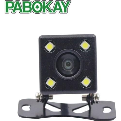 Car Rear View Camera Universal Backup Parking 4 LED Night Vision Waterproof 170 Wide Angle Image Rearview