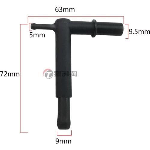 For Jiangling Yusheng S350 Yuhu Injector Oil Return Pipe Oil Pump Return Pipe Tee Joint High Pressure Oil Pipe Tee Pipe