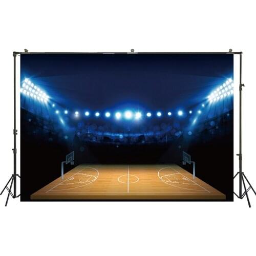 HUAYI Photography Backdrop Basketball Game Boys Photo Booth Background Birthday Stage Child Studio Customize Backdrops W-3453