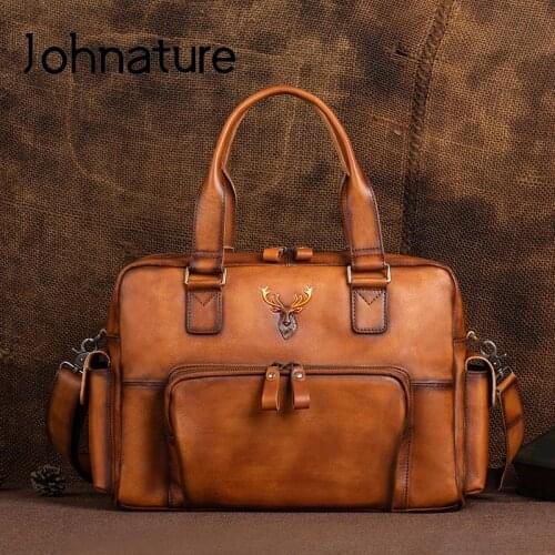 Johnature Men's Travel Bags