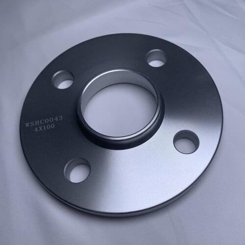 Wheel Spacer Of The PCD 4 x100mm HUB 57.1mm 15mm Thickness Wheel Adapter 4*100-57.1-15 Steps Depth 15mm