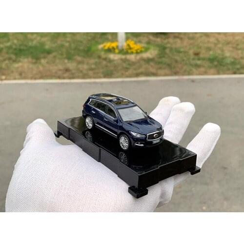 1:64 Paudi Model For Nissan Infiniti QX60 2017 SUV Diecast CAR MODEL TOYS Boys Girls Gift Gift White/Blue Metal,Plastic,Rubber
