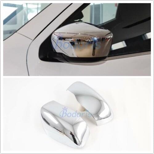 For Nissan NAVARA D23 Frontier NP300 2016 2017 2018 2019 Chrome Door Mirror Cover Rearview Overlay Caps Rear View Shells Kits