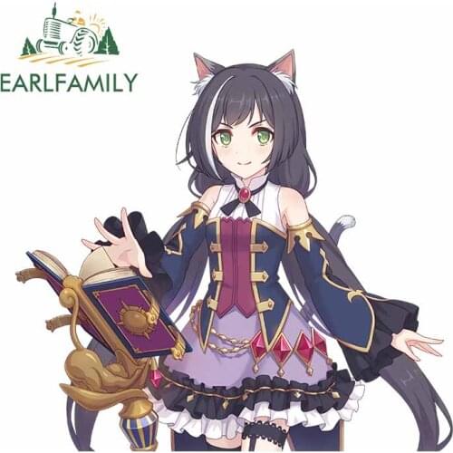 EARLFAMILY 13cm x 11.9cm For Dragon Slayer Fine Car Stickers Vinyl Material Decal Car Styling Waterproof Occlusion Scratch