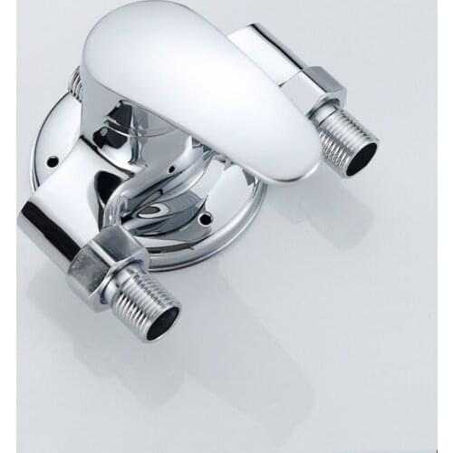 New Shower Faucet Hot and Cold Bathroom Electric Water Heater Switch Valve Copper Shower Set Solar Water Mixing Valve Top H8244