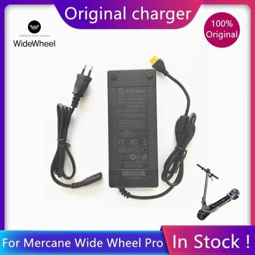 Original charger parts for Mercane Wide Wheel Electric Kick Scooter 100-240V AC/DC Adapter and US/EU plug charge parts