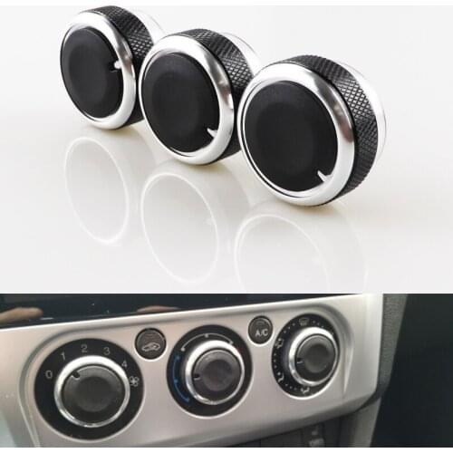 Air Conditioning heat control Switch knob For FORD FOCUS 2 MK2 focus 3 MK3 Mondeo AC Knob Car 3PCS /LOT for focus car styling