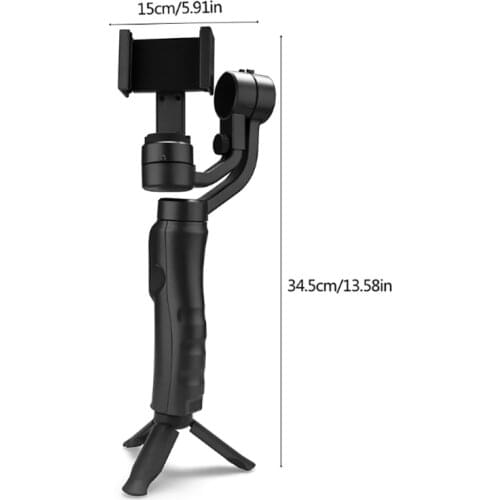 Handheld 3-Axis Gimbal Stabilizer-Compatible With All Brands Of Smartphones