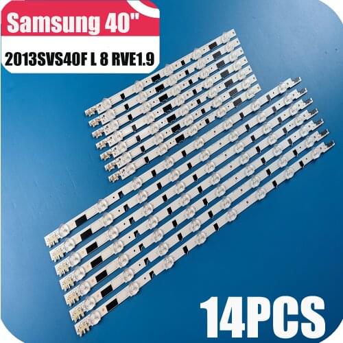 LED Backlight 13 lamp For SamSung 40"TV UE40F6740SS UE40F6745SB UE40F6540AB UE40F6515SB UE40F6510SS UE40F6400AW UE40F6400AY