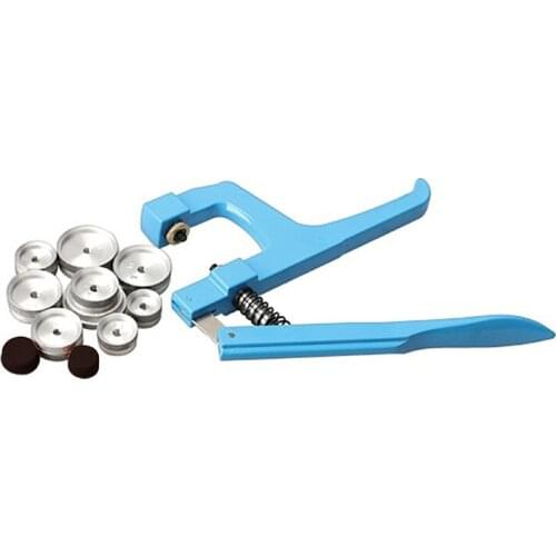 Stainless Steel Manual Crimper Vial Bottle Cap Sealer For 13/15/20mm Aluminum Plastic / Aluminum Handheld Bottle Sealing Machine