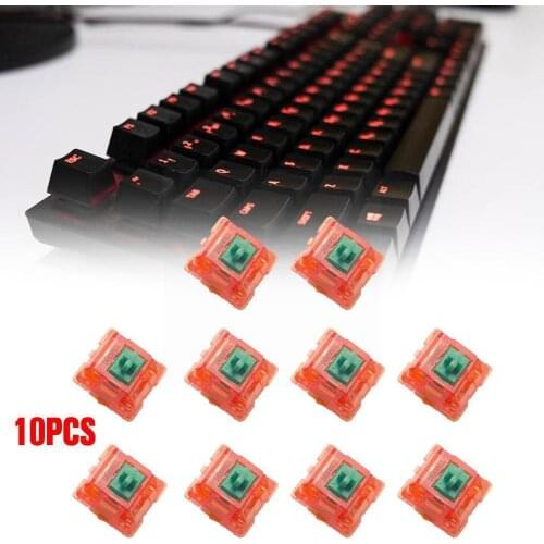 New Customize DIY Gaming Keyboard Shaft For EQUALZ Tangerine V2 Switches For Mechanical Keyboard 62g 67g Translucent Linear Axis