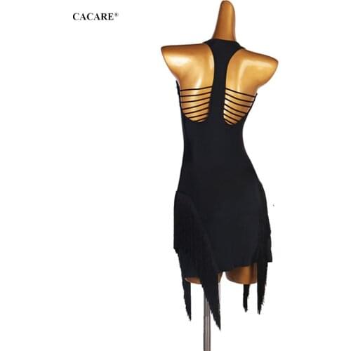 CACARE Latin Dance Dress Women BIG SALE Vestido flecos Dancing Clothes Latin Dance Competition Dresses Tango D1066 Ballroom