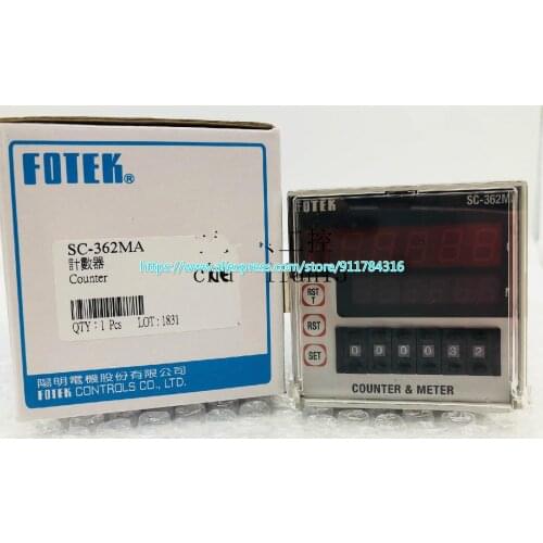 100% New Original Fotek Counter SC-362 SC-362M SC-362MA