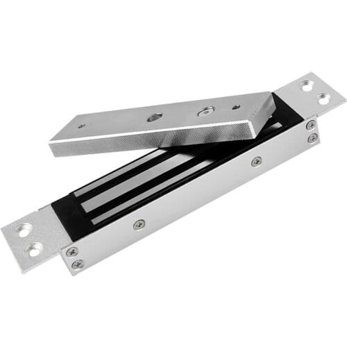 280KG (600lbs) Access Control Electric Embedded Magnetic Door Lock 12V Electric Lock Holding Force High Quality