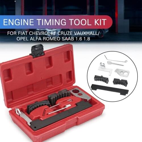 7Set/Pcs Camshaft Engine Timing Tool Kits Car Garage Repair Tools For Fiat Chevrolet Cruze Vauxhall Opel Alfa Romeo Saab 1.6 1.8