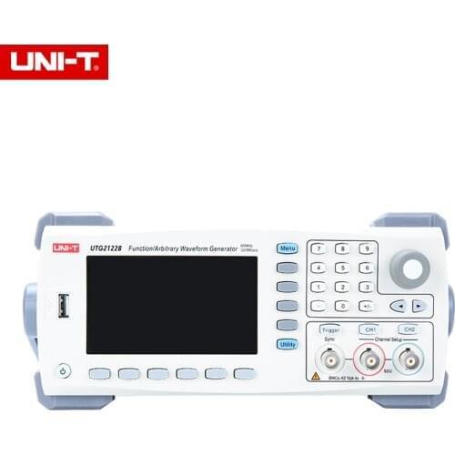 UNI-T UTG2122B Function Arbitrary Waveform Signal Generator 120MHz Bandwidth 320MS/s 1Mpts Sampling Rate With Square Wave