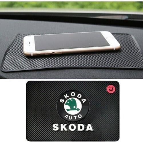 Auto Anti Slip Mat for Skoda Superb Kodiaq Kamiq Octavia A5 A4 Fabia Kodiak Rapid Spaceback Karoq Yeti car interior Accessories