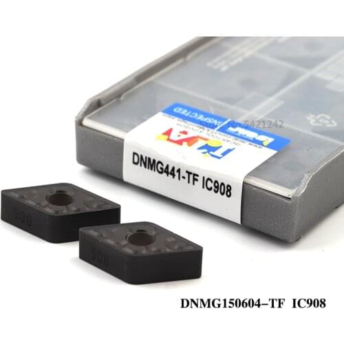 DNMG150608 DNMG150408 DNMG150604 DNMG150404 TF IC907 IC908 Iscar Carbide insert CNC turning tools lathe metal cutting tool