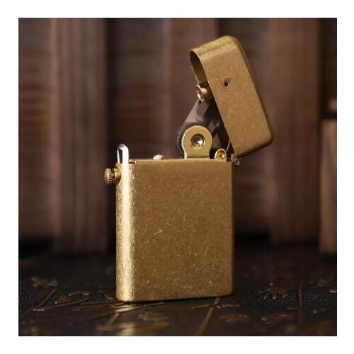 ZORRO kerosene lighter retro innovative automatic ejection grinding wheel metal windproof gasoline cigarette accessories
