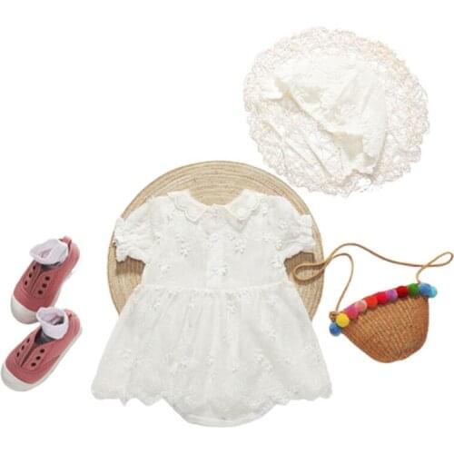 Summer 0-3Yrs Newborn Baby New 2020 Romper Boys Girls Baby Clothes Floral Cotton Baby Rompers Infant Baby Girls Jumpsuit