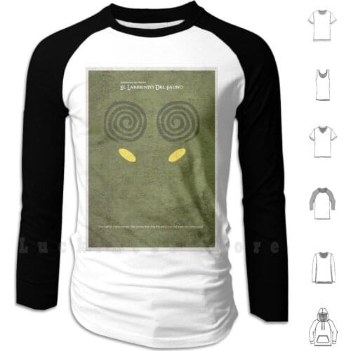 El Laberinto Del Fauno-2 ( Pans Labyrinth ) Hoodie Long Sleeve El Laberinto Del Fauno Pans Labyrinth Pan Labyrinth