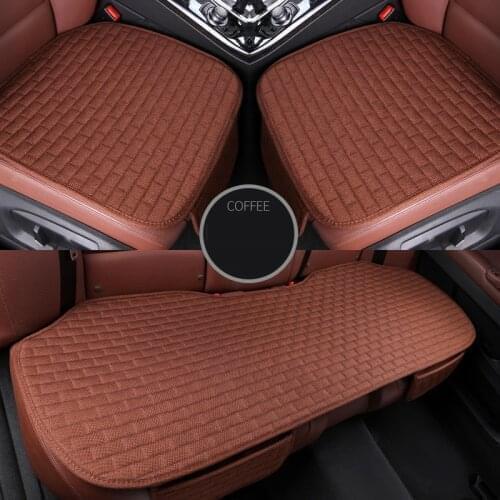 WLMWL Car Seat linen cushion for jeep All Models renegade compass cherokee patriot wrangler Car Accessories Anti-Slip