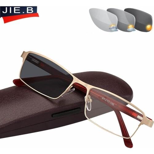 Acetate leg photochromic Reading Glasses Men Women Ultra-Light Magnetic Presbyopic Eyeglasses For Male Female +0.5+0.75 TO+6.00