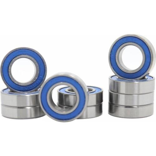 6800RS Bearing 10PCS 10x19x5 mm ABEC-3 Hobby Electric RC Car Truck 6800 RS 2RS Ball Bearings 6800-2RS Blue Sealed
