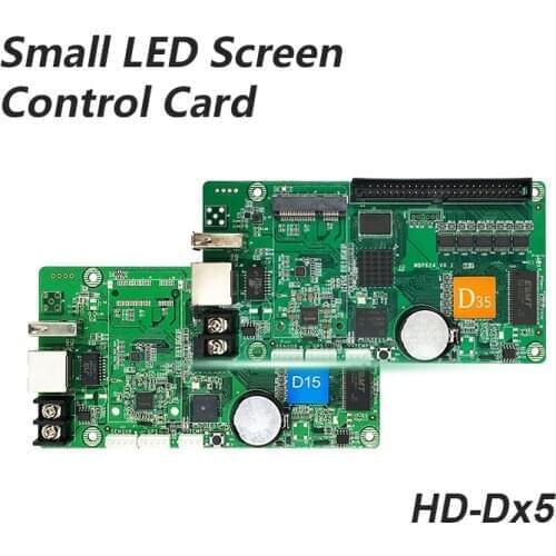 Huidu HD D15 HD D35 full-color small led screen control cardled sign controller Huidu HD-D15 HD-D35 Strip-type video screen