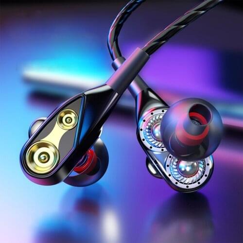Wired Earphone HD High Bass Stereo Headphone Sport In-Ear 3.5mm Earphones With Mic Headset Computer Earbuds for Smart Phone X22