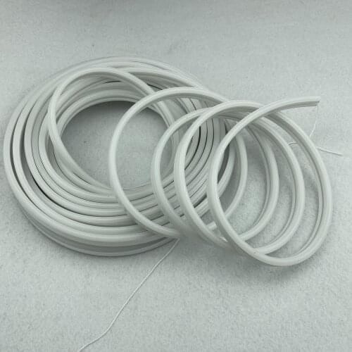 06mm*13mm size,pure silicon frosted neon tube,side view design,used for PCBWidth:8mm;180° Beam angle