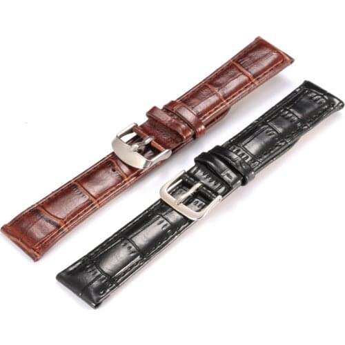 Simulation Leather Watchband Fashion Solid Color Waterproof Soft Classic Simple High-grade Watch Accessories For Women And Men