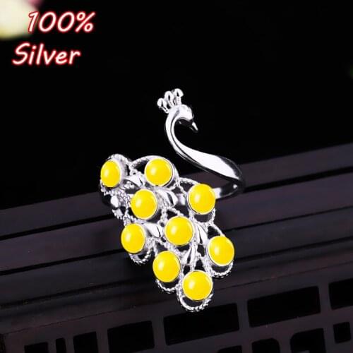 S925 Sterling Silver Color 3MM Ring Blank Empty Tray Inlaid Beeswax Turquoise 8 Stone Live Female Ring Setting