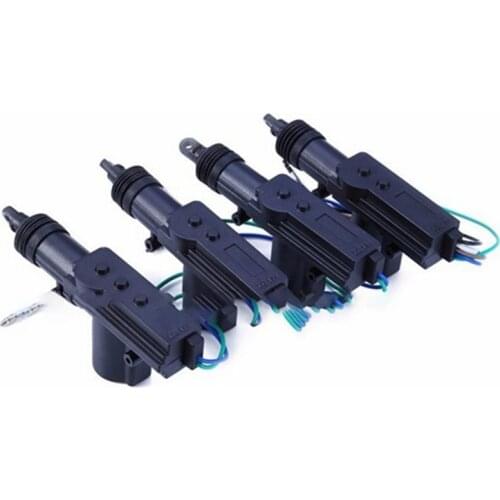 Door lock body cable assembly for LF LIFAN X60 For Trunk Release Open Car Central Door Locking 2 Wire Single Gun Type Motor