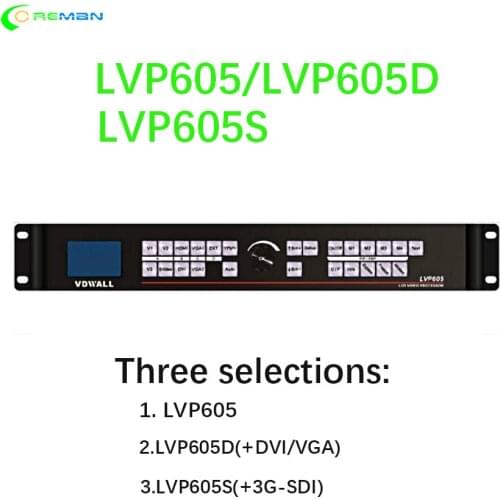 Free shipping VDWALL LVP605 HD LED Video Controller, Mutil function LVP605S LVP605D LVP615 hdmi VIDEO Wall rental led screen