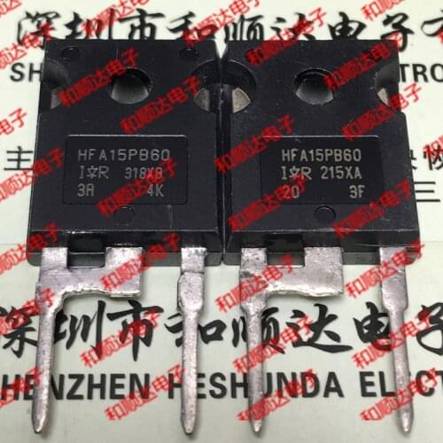 10pcs/lot HFA15PB60 New Spot TO-247 Fast 600V 15A