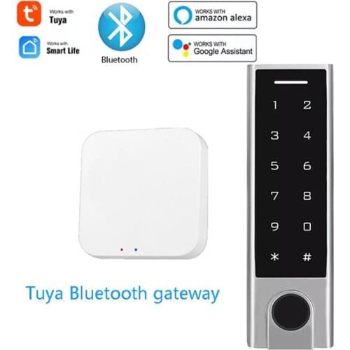 1000 User bluetooth V4.0 125Khz Access Controller Fingerprint Sensor IP66 Waterproof bluetooth Access Control Tuya APP Support