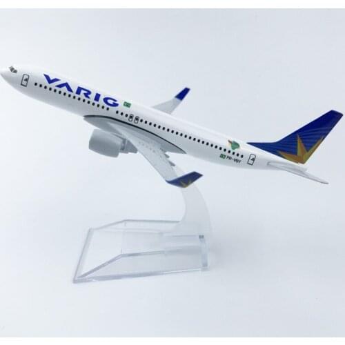16cm Brazilian 737 Alloy Aircraft Model Diecast Aircraft Toys Airplane Airliner Kid Gifts Collectible