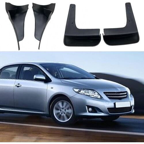 45% Hot Sales!!! 4Pcs Splash Dirt Guards Mud Flaps Mudguards Fenders for HIGHLANDER 2009-2011