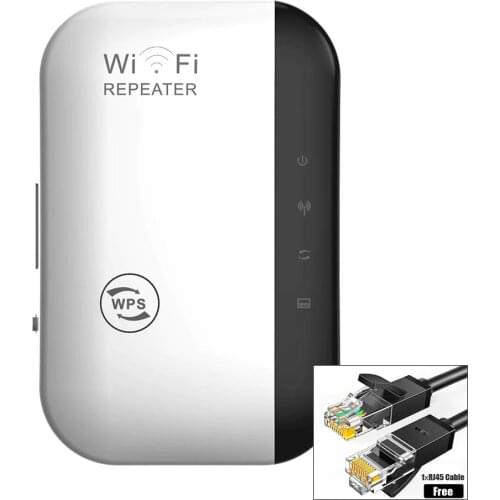 300Mbps Wireless-N Wifi Repeater Antenna Network Routers Range Expander Signal Booster Extender AP Wps Encryption