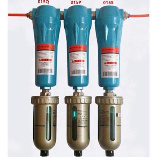 Set of Automatic Dry 3/4" oil water separator 015 Q/P/S/C Air compressor Accessories Compressed air precision filter Dryer