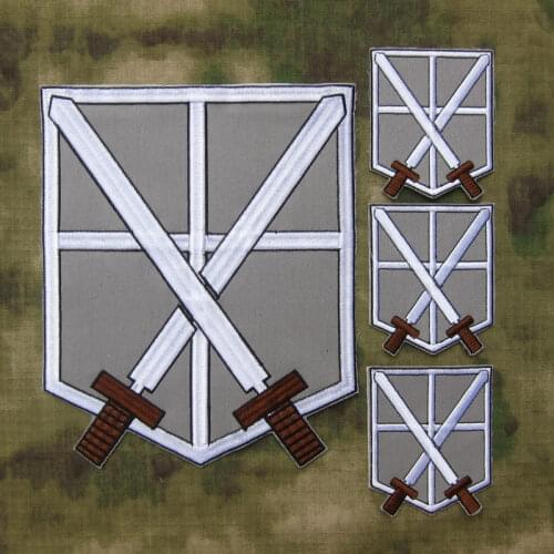 Attack on Titan Training Corps Big Back Of The Body Embroidery patch Suit Small Shingeki no Kyoujin