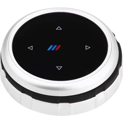 For BMW 1 3 5 6 7 Series GT X1 X3 X5 X6 X7 F30 E90 F10 F18 F25 E60 F48 Multimedia Knob Button Trim Car Accessories