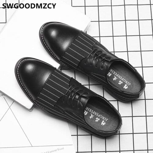 Formal Shoes Men Classic Coiffeur Corporate Shoes For Men Black Wedding Dress Italian Brand Mens Oxford Shoes Erkek Ayakkabi