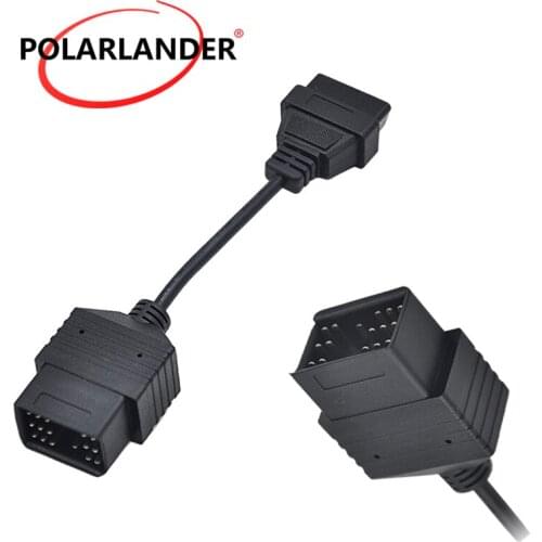 For TOYOTA 17Pin to 16Pin OBD1 to OBD2 Cable Adapter Transfer Auto Scanner Code Connectors Car Diagnostic Connector